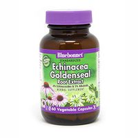 BlueBonnet Echinacea Goldenseal Root Extract Supplement, 60 Count