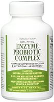 American Health Enzyme Probiotic Complex Vegetarian Capsules - Promotes Gastro-Intestinal Health and Digestion, Supports Protein, Fat and Carbohydrate Breakdown - Non-GMO - 90 Total Servings