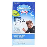 Hylands Homepathic Cold Syrup Nighttime Tiny Baby 4 fl oz