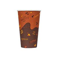 Karat C-K516 16 oz Paper Hot Cup, Stock Print (Case of 1000)
