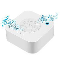 White Noise Machine, Sound Machine for Sleeping & Relaxation, 9 Natural Sounds Portable Sleep Sound Therapy for Home, Office, Travel, Kid, Adult, Baby, Plug in Or Battery Powered