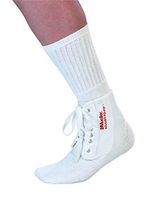Mueller Sports Medicine Adjust-to-Fit Ankle Brace, White, One Size