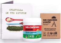 SUN CHLORELLA - Chlorella Powder with Recipe Book Full of Vitamin-Packed Recipes (2.18lbs)