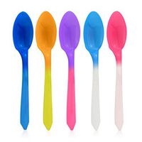 Color Changing Mood Spoons - 25 Pack | Great For Ice Cream | Made In The USA | 5.75 Inches Long | BPA FREE