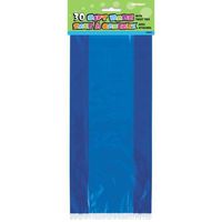 Cellophane Royal Blue Party Bags by Unique Party
