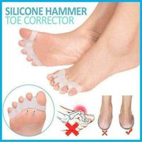 Silicone Hammer Toe Corrector, Bunions Hammer Toe Straightener (1 Pair)