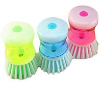 Three Creative Cleaning Brushes With Unique Design Random Color-8