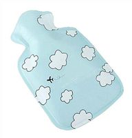 Mini Lovely Children Hot Water Bottle/Small Hand Warmer 100 ML, Blue Sky