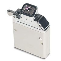 Power Practical Sparkr Insert for Classic flip-top Lighter case - Dual Arc Electric Lighter - USB Rechargeable - No More Fluid or Flint (case not Included)