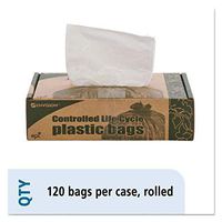 Eco-Degradable Plastic Trash Garbage Bag, 13 Gal.7Mil, 2X30, 120/Box
