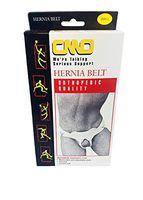 CMO Double Hernia Belt by Scott Specialties - White, Small, Supportive, Discreet, Orthopedic Quality