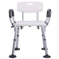 ZHAO XIN Shower Chair with Back | Tool-Free Assembly | Medical Spa Bathtub | for Disabled, Seniors, Bariatric (Color : B)
