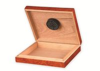 The Traveler Humidor, Holds 15 Cigars, Burl