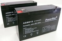 UPS Replacement Battery Pack for APC BK450 - APC RBC3 Cartridge #3 - Leakproof 6V 10AH x 2 Battery. Pre-Charged.