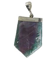 Ruby in Zoisite 37.65ct Silver Locket It relieves Inflammation and Promotes Strength in The Immune System, Heart, and Lungs.