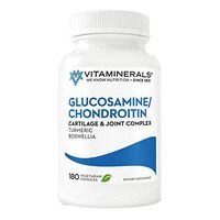 VITAMINERALS 128 Glucosamine Joint Support Glucosamine-Chondroitin Botanical Complex (180 Count)