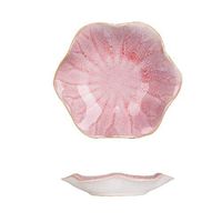 Nwn 5 Pieces Of Japanese Kiln Glaze Flower Type Dish Home Ceramic Tableware Sauce Dish Dish Dish Dish Sauce Dish Dish (Color : E)