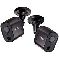 Q-SEE Home Security Camera (QTH8092B-2) Wired 1080P HD Indoor/Outdoor PIR Bullet Camera (2-Pack), Night Vision, Add On, Indoor/Outdoor