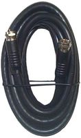 Black Point Products BV-083 12-Foot RG-6 H.D. Coax with Fittings, Black