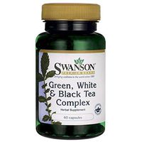 Swanson Green White & Black Tea Complex 200/200/200 Milligrams 60 Capsules