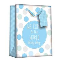 Iparty Baby Shower Gift Bags (Pack Of 6) (One Size) (Baby Boy)