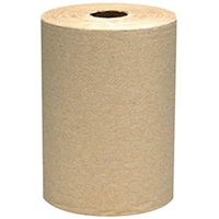VonDrehle Preserve Hardwound Towels, Natural, 7 7/8" x 800' (6 Rolls)