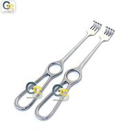 G.S VOLKMAN RETRACTOR 4 PRONG SHARP, BLUNT