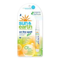 Stain Remover Pen by Sun & Earth, Plant Based Ingredients, Enzyme-Powered, Safer for Babies, Pets and Sensitive Skin, Safe for Most Fabrics, 0.34 fl oz