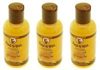 Howard FW0004 Feed-N-Wax Wood Polish and Conditioner, 4.7-Ounce (Тhree Pаck)