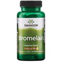 Swanson Maximum Strength Bromelain 1200 Gdu 500 Milligrams 60 Veg Capsules Enzyme