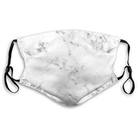 2 Pack Colorful Watercolor Abstract Marble Granite Texture 4 PM2.5 Non-Medical Ma-sk with Replaceable Filter Elements