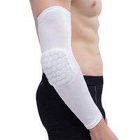 UHBGT Elbow Arm Sleeve Pads Protective Compression Brace Support Padding Bands for Crashproof Cycling Basketball