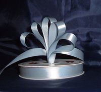 IGC Ribbon - Satin Ribbon- 7/8" Single Face 50 Yards (150 FT) - Dusty Blue - Sewing - Craft - Wedding Favors