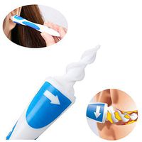 ZHOUHUAW Ear Cleaning Tool, Ear Wax Cleaner, with 16 Replacement Tips, Spiral Ear Wax Remover Tool, for Adults Kids