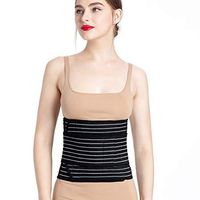 SUISONG Postpartum Belt, Postpartum Postnatal Recovery Maternity Support Belt for Women, Pregnancy Belly Band Waist Trimmer Belt Slimming Body Shaper Belt (M, Black)