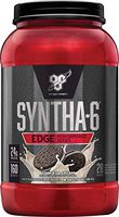 BSN SYNTHA-6 Edge Protein Powder, with Hydrolyzed Whey, Micellar Casein, Milk Protein Isolate, Low Sugar, 24g Protein, Cookies N Cream, 28 Servings