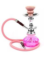 Hookah Shisha Nargila Smoking Water Pipe Bong Glass Tobacco 1 Hose Bowl Set