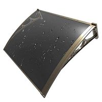 BEAUTY--tettoia porta ingresso Door Canopy Easy Fit Front/Back Door Porch Shelter Outdoor Door Canopy, Porch Canopy for Front Door, Door Canopies for Home (Size : 60cmx80cm)