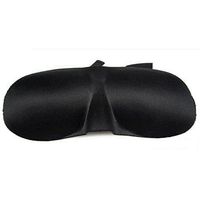Fakeface Black 3D Solid Soft Comfortable Eye Mask Eye Shade Outdoor Travel Aeroplane Home Use Rest Relax Sleep Nap Mask Cover Blinder Aid Eyemask
