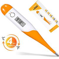 Digital Oral Thermometer, Medial Body Thermometer Accurate Reading Silicone Probe Fever Thermometer for Baby Kid Adults or Pets