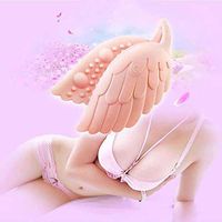 CCZTOY Wireless Remote Control Chest Massager Angel Wing Couple Breast Augmentation Massage Equipment for Adults T-Shirt