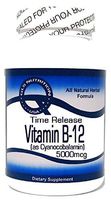 Vitamin B-12 Time Release (as Cyanocobalamin) 5000mcg 100 Capsules ^GLS
