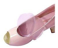 10Pcs (5 Pairs) Comfortable Metatarsal Gel Pads Ball of Foot Cushions For Women Girls High Heel Soft Gel Insole Metatarsal Pads Pain Relief Shoe Inserts Bunion Forefoot Cushioning (Clear)