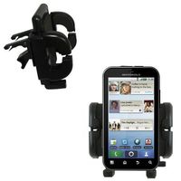 Gomadic Air Vent Clip Based Cradle Holder Car/Auto Mount Suitable for The Motorola DEFY XT