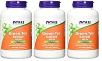 Now Foods Green Tea Extract 400 mg, 750 Gelatin Capsules Pack (mf16kd)