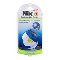 Nix Electronic Lice Comb | Detects and Destroys Lice on Contact | Chemical-Free