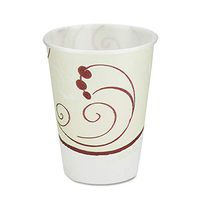 Symphony Design Trophy Foam Hot/Cold Drink Cups, 10oz, 60/Pack, 25 Packs/Carton, Sold as 1 Carton