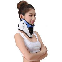 PBQWER Deluxe Medical Cervical Vertebra Tractor Traction Support Brace Treatment for Neck Pain Spondylosis Men Women Adult