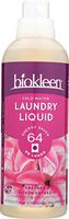 Biokleen Laundry Detergent Liquid, Concentrated, Eco-Friendly, Non-Toxic, Plant-Based, No Artificial Fragrance or Preservatives, 32 Fl Oz (Pack of 6)