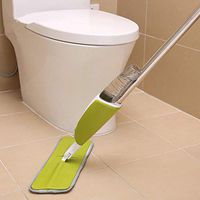 Spray Water mop mop Bucket Flat Household Tile Floor mop Wooden Floor Lazy Hand Free wash Wet and Dry